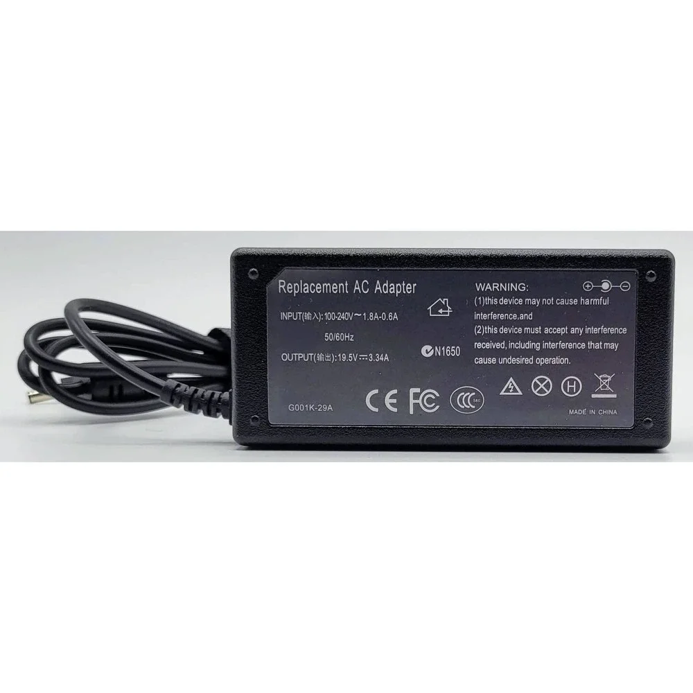 Replacement AC Power Adapter - Outlet Cord NOT Included